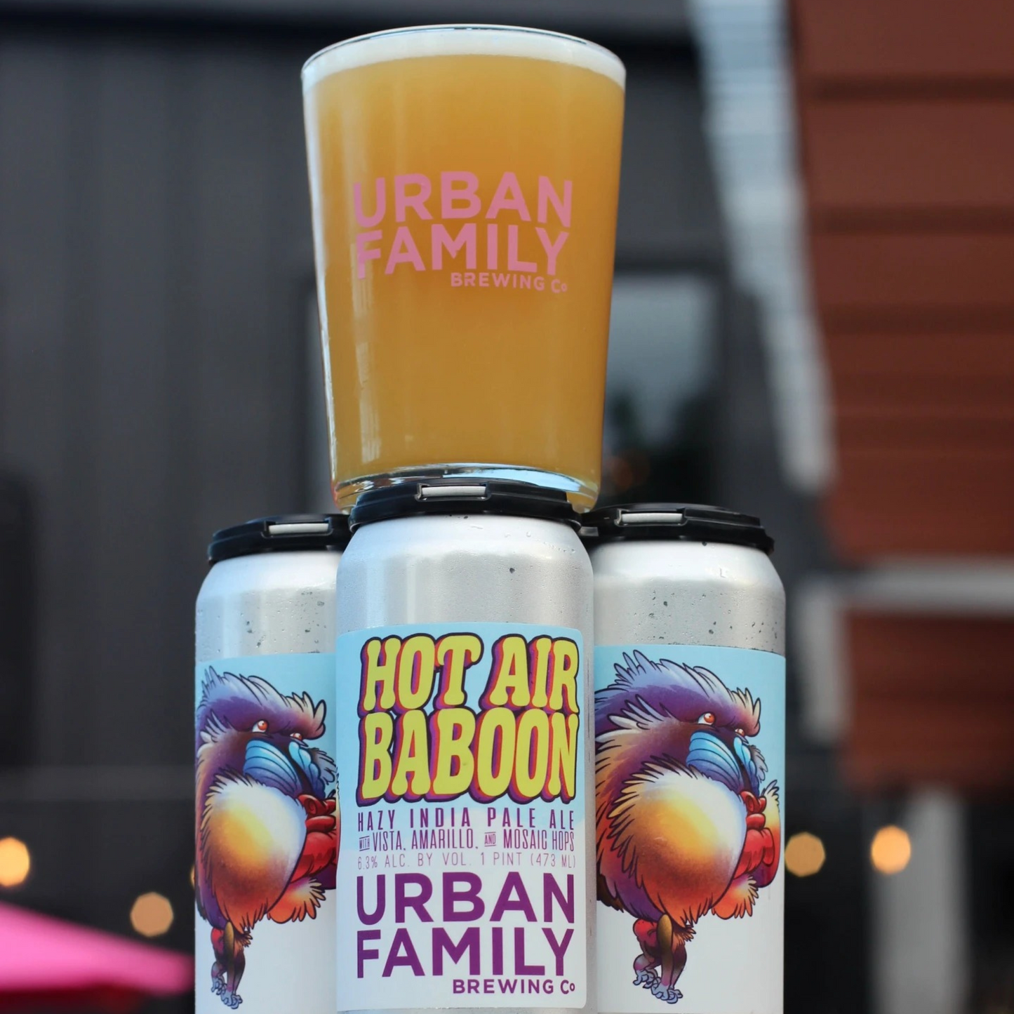 Hot Air Baboon - Hazy IPA / Urban Family × 4本セット